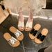 Trendy Thick-Soled Slip-On, Summer Outdoor Wear, 2026 New Model, Soft Flat-Soled Casual Beach Sandals For Pregnant_vogvips.com