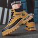 European Warm Series Martin Autumn Winter New High-top Leather Outdoor Sports Motorcycle British Style Trend Height Increasing Men's Boots_vogvips.com