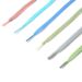 Shoe Accessories cloth shoes, sports shoes, basketball shoes, suitable for thickened colorful flat fluorescent luminous shoelaces_vogvips.com