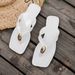 New Summer Women's Toe Post Flip Flops, Flat Beach Sandals, Versatile Outdoor Plus Size Slippers_vogvips.com
