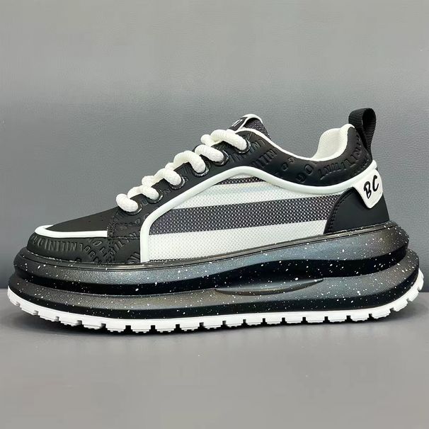 Newan Men's New Autumn Fashion, Versatile, Breathable, Comfortable, Soft-Soled Lace-Up Sports Casual Shoes, Available_vogvips.com