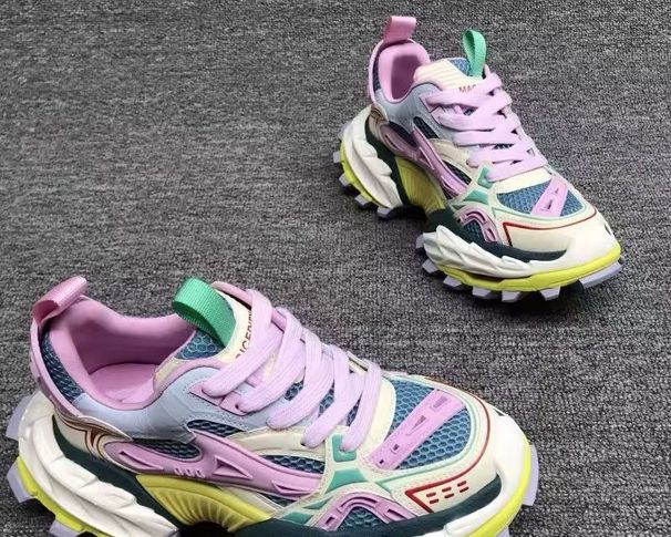 Genuine Leather Height Enhancing Dad Shoes For Men New High End Men's Shoes Color Matching Mesh Thick Soled Casual Shoes_vogvips.com