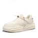 Men's Winter Snow Boots With Fleece Lining, Thickened Anti-Slip Sole, Low-Cut Warm Shoes For Cold Weather_vogvips.com