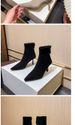 Pointed-toe Suede High-heeled Ankle Boots For Women, New Style 2026 Fleece Women's Boots_vogvips.com