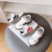 Children's White Girls' Sneakers, 2026 Spring/Summer Models, Boys' Fashionable Breathable German Training Shoes, Single_vogvips.com