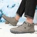 Warm Men's Casual Shoes Short Boots Outdoor Casual Men's And Women's Boots Fleece Large Size Men's Shoes Martin Boots_vogvips.com