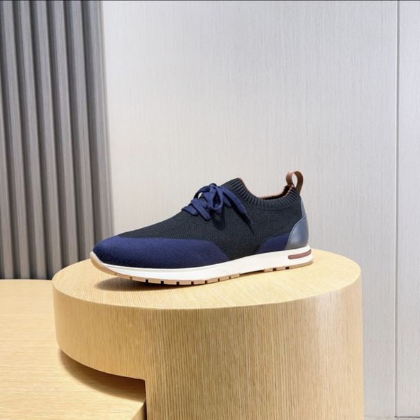 New Style Sports Patchwork FLYKNI Breathable Men's Summer Comfortable Slip-On Casual Shoes For Men_vogvips.com