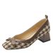 Single Shoe Women's Thick 2025 Spring New Fashion French Style Light Mouth Heel Square Toe High Heels For Women_vogvips.com