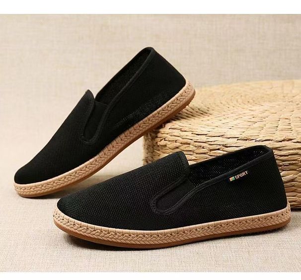 Mesh Casual Soft Sole Versatile Deodorant Men's Elderly Shoes Summer Breathable Loafers Men's_vogvips.com