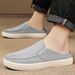 Men's Slip-On Summer Shoes Breathable Low Top Casual Dad Shoes Trendy Cloth Outdoor Wear Comfortable_vogvips.com