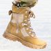 Combat Boots Men's Outdoor Tactical Boots High-top Side-pull Training Boots Wear-resistant Expansion Desert Boots_vogvips.com