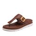 Women's Open-Toe Sandals For Outdoor Wear, Fashionable Summer New Versatile Comfortable Non-Slip Vacation Beach Slippers_vogvips.com