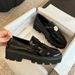 Soft Little Leather ~ Fragrance Camellia Thick Sole Loafers For Women Spring New Round Toe Slip-On Shoes ~_vogvips.com