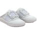 Rhodes New Fashion Sports Shoes Genuine Leather Loafers Diamond Buckle Flat White Shoes Half Slip Fashion Women's Shoes_vogvips.com