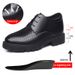 Men's Elevator Shoes 8cm Thick Sole Breathable Hollow Out Formal Dress Shoes 10cm Height Increasing_vogvips.com