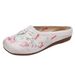 Slippers, Single Slippers/cotton Linen Tassel Round Toe Flat Bottomed Cloth Sh, Cool Slippers, Embroidered Women's_vogvips.com