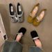 Rhinestone With Ballet Mary Jane Shoes, Spring And Autumn Square Head, Shallow Mouth, Versatile Flat-soled French Gentle Single Shoes_vogvips.com