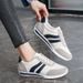 2025 Autumn New Lace-up Casual Sports Soft Sole Running Versatile Student Flat Non-slip Women's Single Shoes_vogvips.com