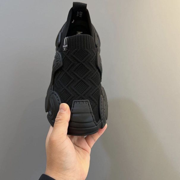 New Men's Fly-knit Mesh Casual Comfortable Shoes, High-quality, Stylish, Versatile, Business-oriented, European-style,_vogvips.com