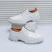 Business British Style Korean New Height Increasing Thick Sole Lace-up White Leather Men's Shoes_vogvips.com