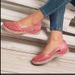 2025 Summer Large Casual For Women, Slope Heel Hollow Solid Color Single Shoes, Fashionable And Versatile Sandals_vogvips.com