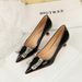 1961-K72 European American Style Fashionable Luxury Party Women's Shoes With Thin Mid-heel, Shallow Mouth, Pointed Toe,_vogvips.com