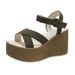 Summer New Style Women's Sandals Plus Size Platform Wedge Waterproof Suede_vogvips.com