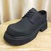 ShoeVault Mall Clearance Full Leather Thick Sole Non-Slip Big Toe Derby Britih Style Buine Formal Large Size Caual Men'_vogvips.com
