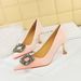1818-K83 European And American Style Light Luxury Party High Heels Women's Wine Glass Heel Metal Rhinestone Buckle_vogvips.com