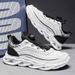 Fashionable Running Shoes, Air Cushion Rebound Cushioning, New Large-sized Outdoor Swivel Buckle Casual Sports Shoes For Men_vogvips.com