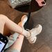 Women's Grape Mom New Splicing Mesh Thick Bottom Heightening Breathable Sports Style Dad Shoes For Women_vogvips.com
