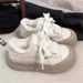 A Big-headed Bread Shoes, Thick-soled Height-increasing Shoes, Women's Winter Casual Shoes_vogvips.com