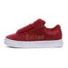 Trendy Single-Tone Suede Sneakers: Gebbas Emblem Design For Versatile Daily Wear_vogvips.com