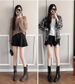 Two Wear Short Boots For Women With Autumn And Winter Martin Boots Thick Heel Round Head British Style Western Cowboy Boots_vogvips.com