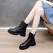 European Thick-Soled Martin Spring Summer Autumn Winter Fleece-Lined 2023 New British Style Ins Trend Short Boots For_vogvips.com