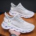 Leading The Trend Men's Running Sports Shoes Breathable Mesh Walking Shoes For Summer Comfortable All Day Outdoor Exercise Shoes_vogvips.com