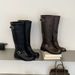 Chunky-Heeled French-Style Over-The-Knee Women's Boots, 2026 New High-Tube Riding Boots_vogvips.com