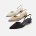 Baotou 2021 New Summer Simple Pointed Toe Square Sandals Women High Heel Thin Strap Fashion Women's Single Shoes_vogvips.com