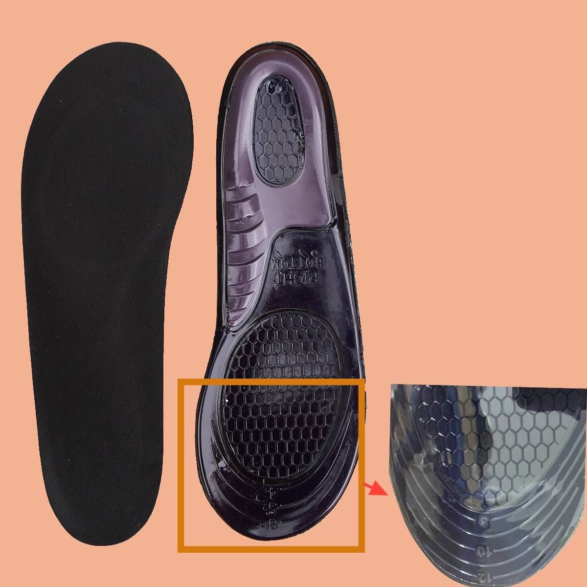 Sports Insole Men And Women Soft Comfortable Breathable Shock Absorbent Basketball Football Full Mat_vogvips.com