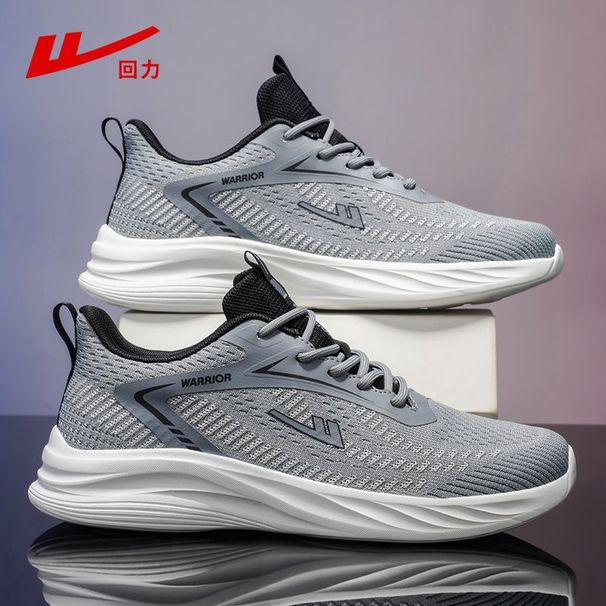 Huili Men's Sports Shoes 2026 Spring/Summer New Breathable Lightweight Casual Shoes Soft Sole Cushioning Running Shoes_vogvips.com