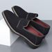 New Men's Simple Retro Fashion Slip-on Loafers, Non-slip And Wear-resistant, With A Unique Design 660305_vogvips.com