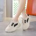 Spring Versatile Dad Thick-sole Sports Casual Women's Shoes_vogvips.com