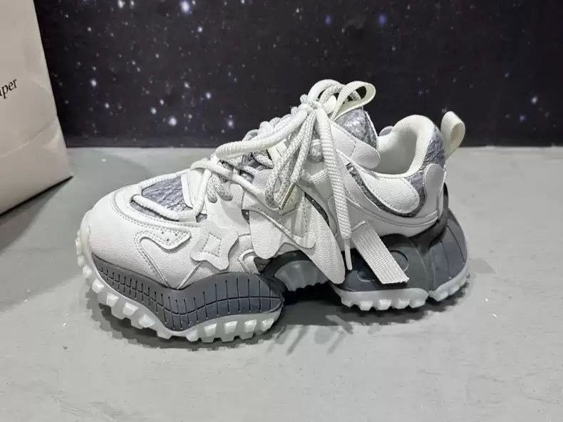 Thick Soled Height Enhancing Dad Shoes Trend New Style Fashionable Casual Versatile Fashion Sports Shoes_vogvips.com