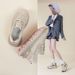 Thick Soled Raised Apricot Colored Dad Female Internet Celebrity Super Hot Forrest Gump Shoes, 2025 Spring New Genuine_vogvips.com