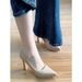 26 New French-style Sexy Elegant High-heeled Shoes That Are Comfortable For The Feet, With A Unique Design, Nude Color,_vogvips.com