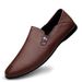 Men's Round Head Casual Men's Casual Single Shoes Sleeve Loafers Non-slip Men's Shoes_vogvips.com