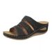 Large Size Summer New Style Wedge Heel Hollowed Out Straight Line Women's Sandals_vogvips.com