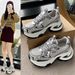 5CM Thick Platform Old Style Women's 2025 Spring New Style Versatile Casual Student Height-increasing Sports Single Shoes_vogvips.com