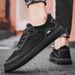 Men's Breathable Thin For Summer, Sports Leisure. Teenagers Can Wear Hollowed Out Mesh Small White Board Shoes, And_vogvips.com