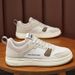 Spring New Breathable Canvas Men's Trend Versatile Little White Thick Sole Sports Casual Board Shoes_vogvips.com